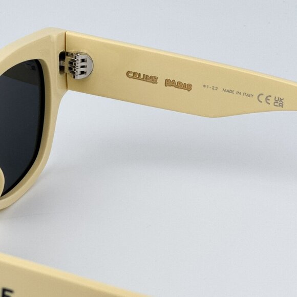 Celine CL40197U 39A MONOCHROMS BRAND NEW Sunglasses Light Brown Smoke Unisex - Picture 9 of 12